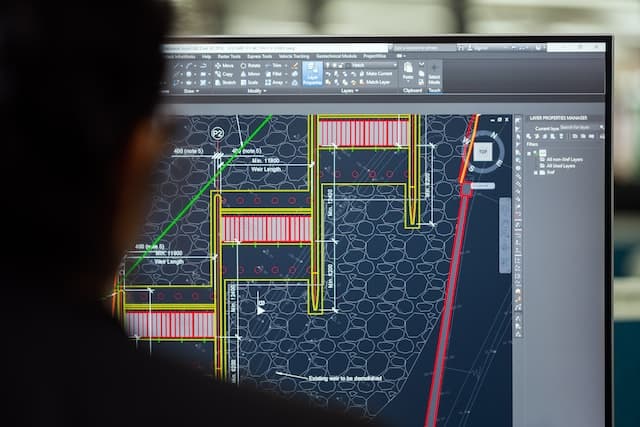 man engineering on computer